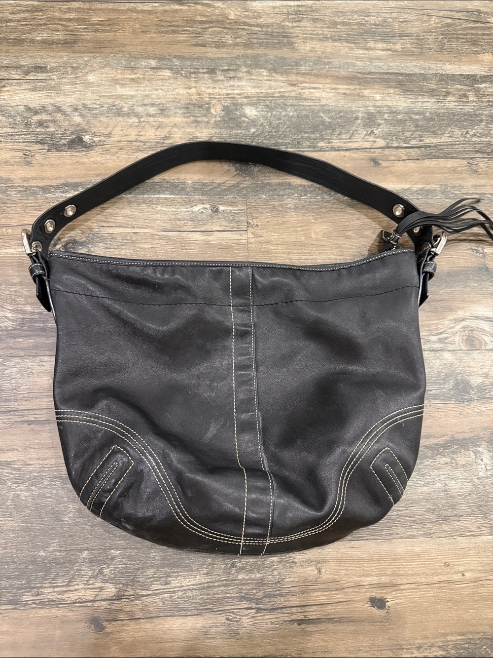 Vintage Coach Leather Hobo - Picture 5 of 6